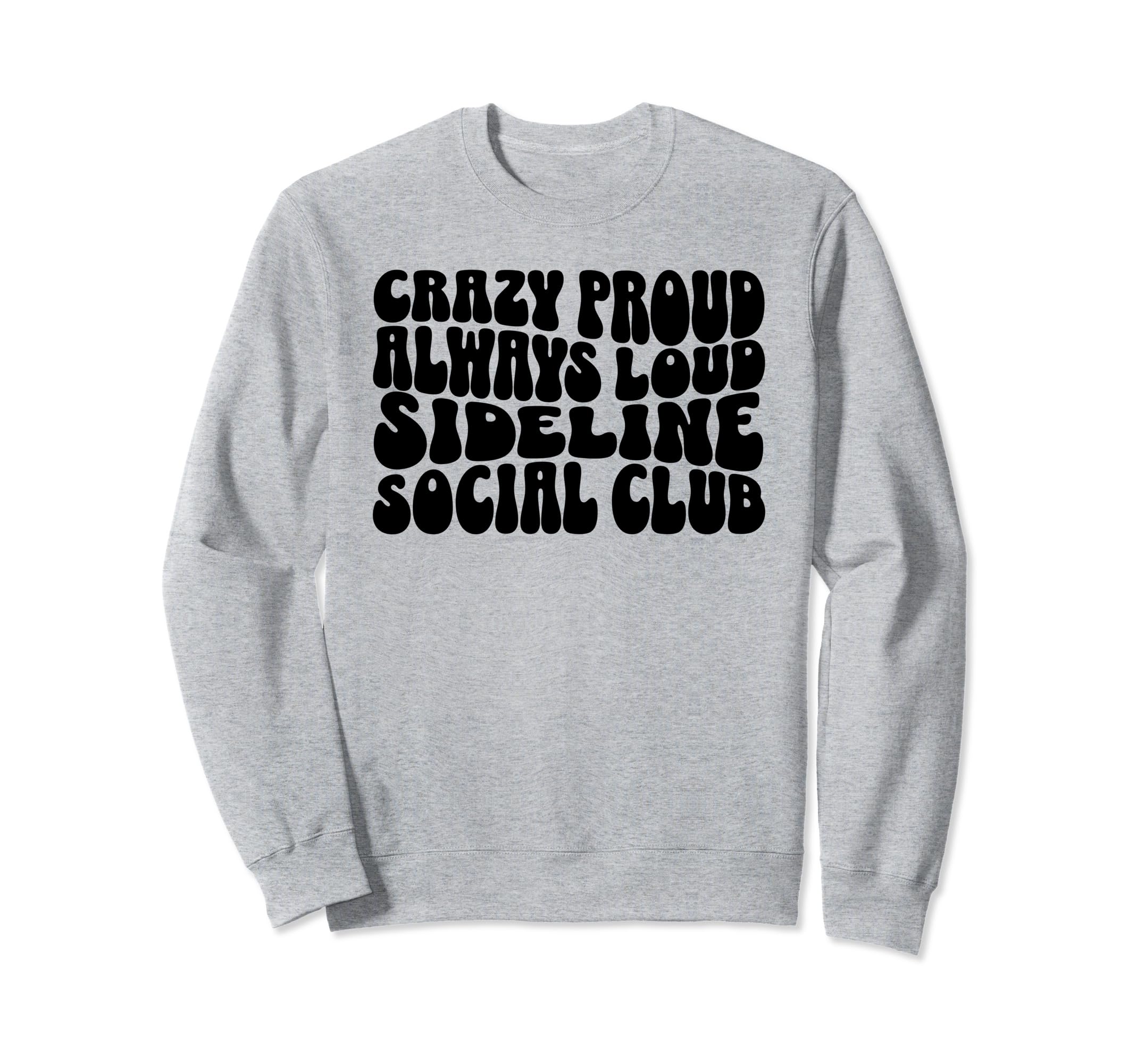 Sideline Social Club Soccer Mom Sweatshirt - Custom Art Print Unisex - T-Shirt, Sweatshirt, Hoodie