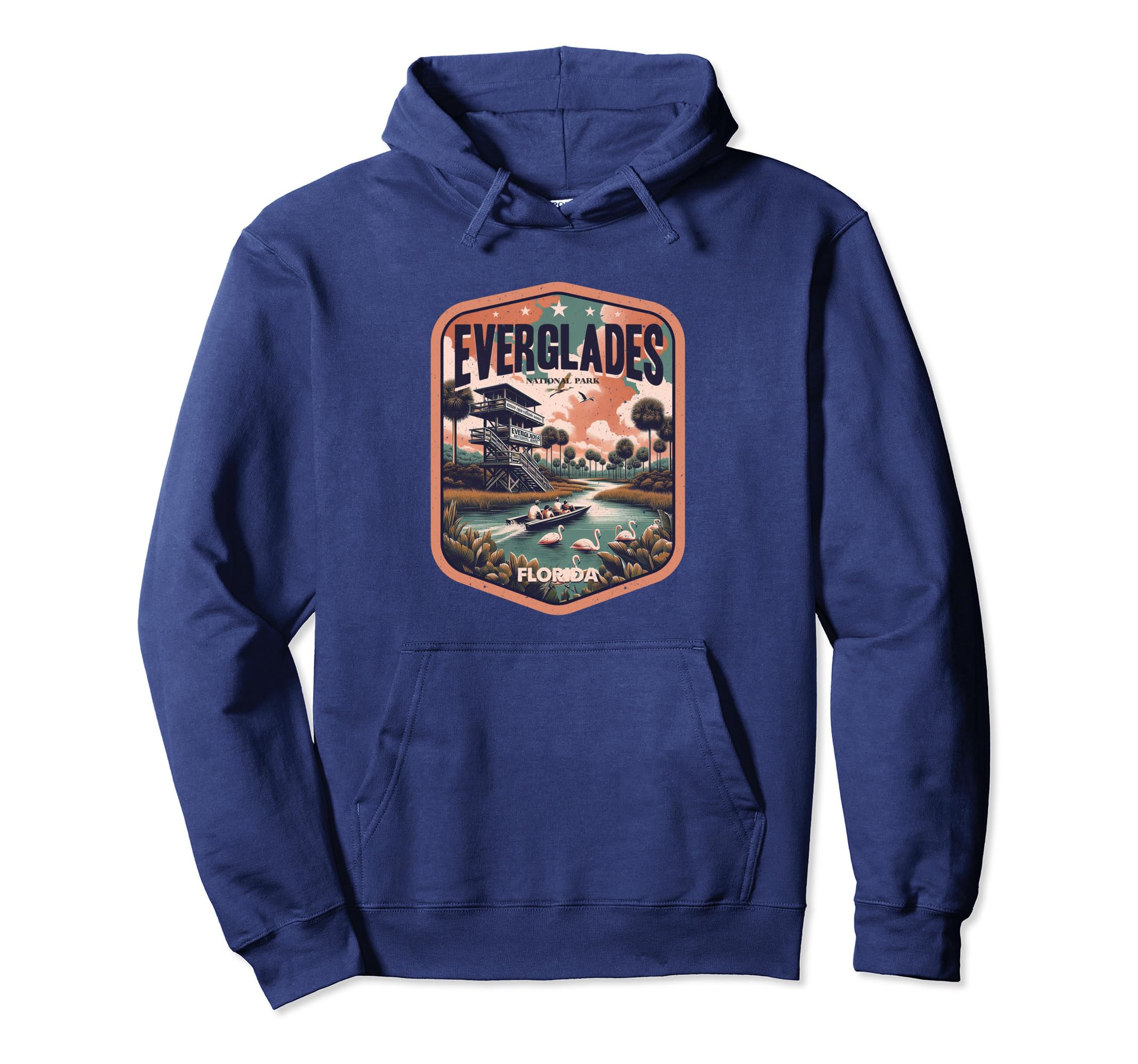 Everglades National Park Florida Hoodie - Trendy Graphic Men Women - T-Shirt, Sweatshirt, Hoodie