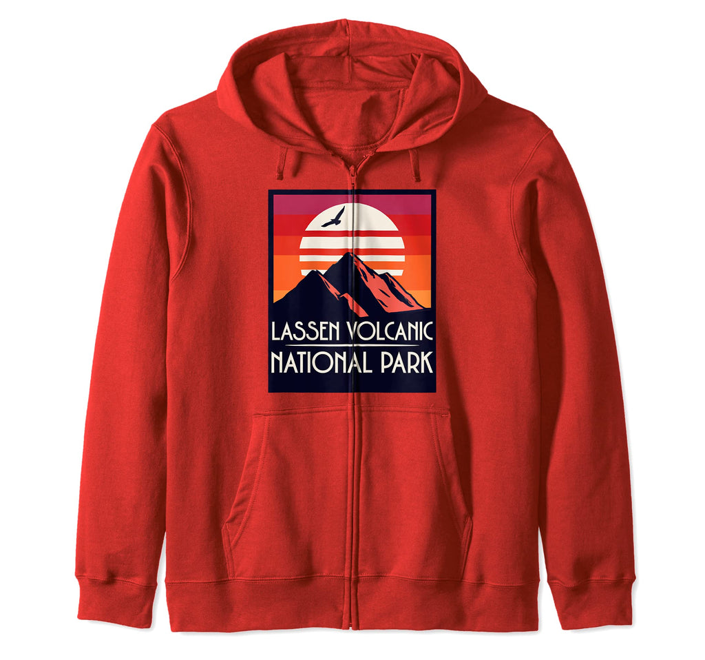Lassen Volcanic National Park Sweatshirt - Custom Art Print Men Women - T-Shirt, Sweatshirt, Hoodie
