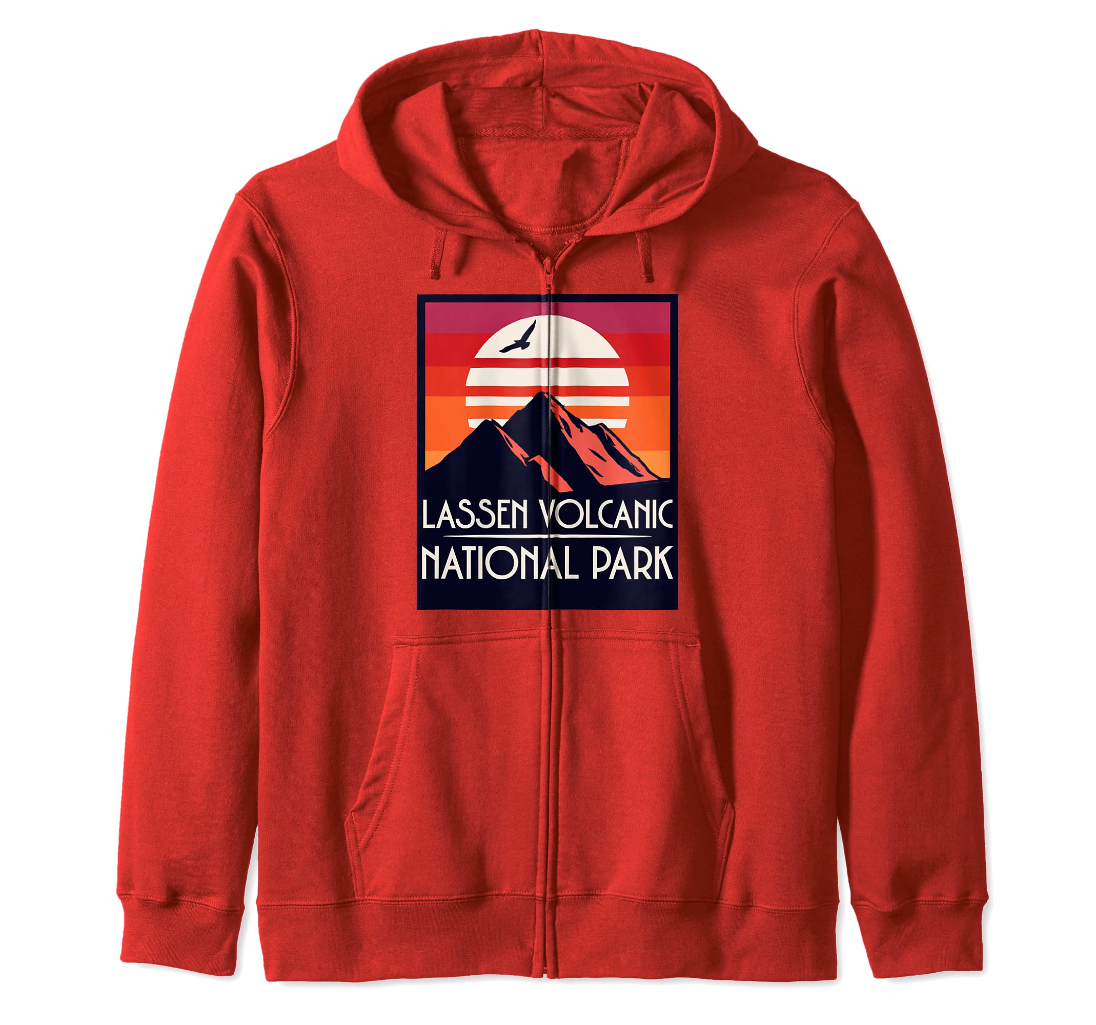 Lassen Volcanic National Park Sweatshirt - Custom Art Print Men Women - T-Shirt, Sweatshirt, Hoodie