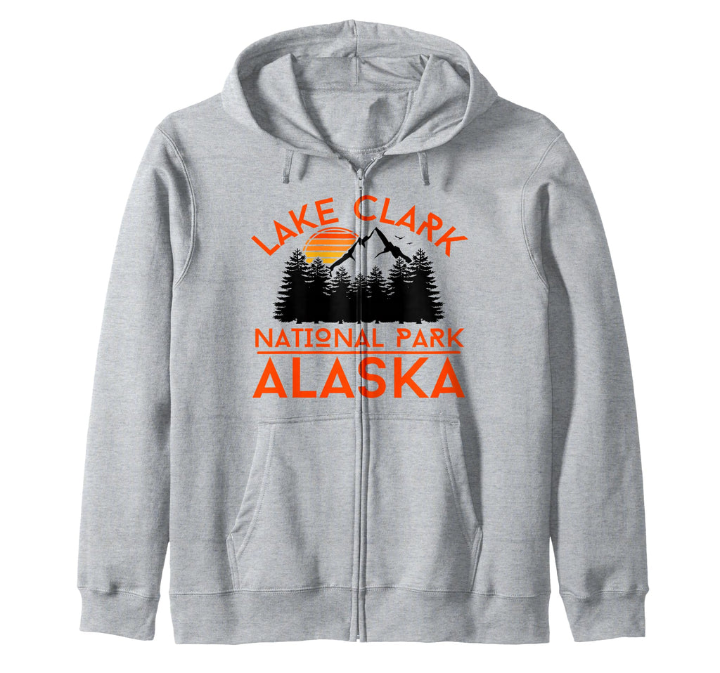 Lake Clark National Park Alaska Usa Sweatshirt - Custom Art Print Unisex - T-Shirt, Sweatshirt, Hoodie