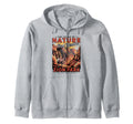 Zion National Park Canyon Cliff Hoodie - Novelty Apparel for Adults - T-Shirt, Sweatshirt, Hoodie
