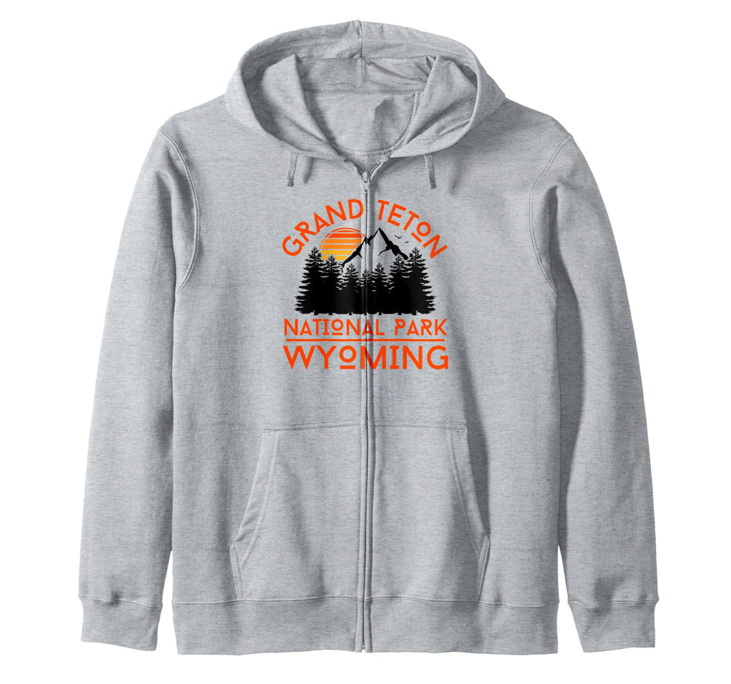 Grand Teton National Park Wyoming Sweatshirt - Novelty Apparel Men Women - T-Shirt, Sweatshirt, Hoodie