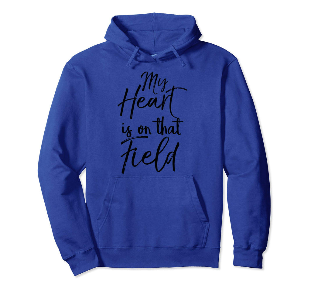 Sports Mom Dad Gift Parents My Heart Hoodie - Custom Art Print Men Women - T-Shirt, Sweatshirt, Hoodie