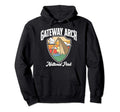Gateway Arch National Park Hoodie - Trendy Graphic for Adults - T-Shirt, Sweatshirt, Hoodie