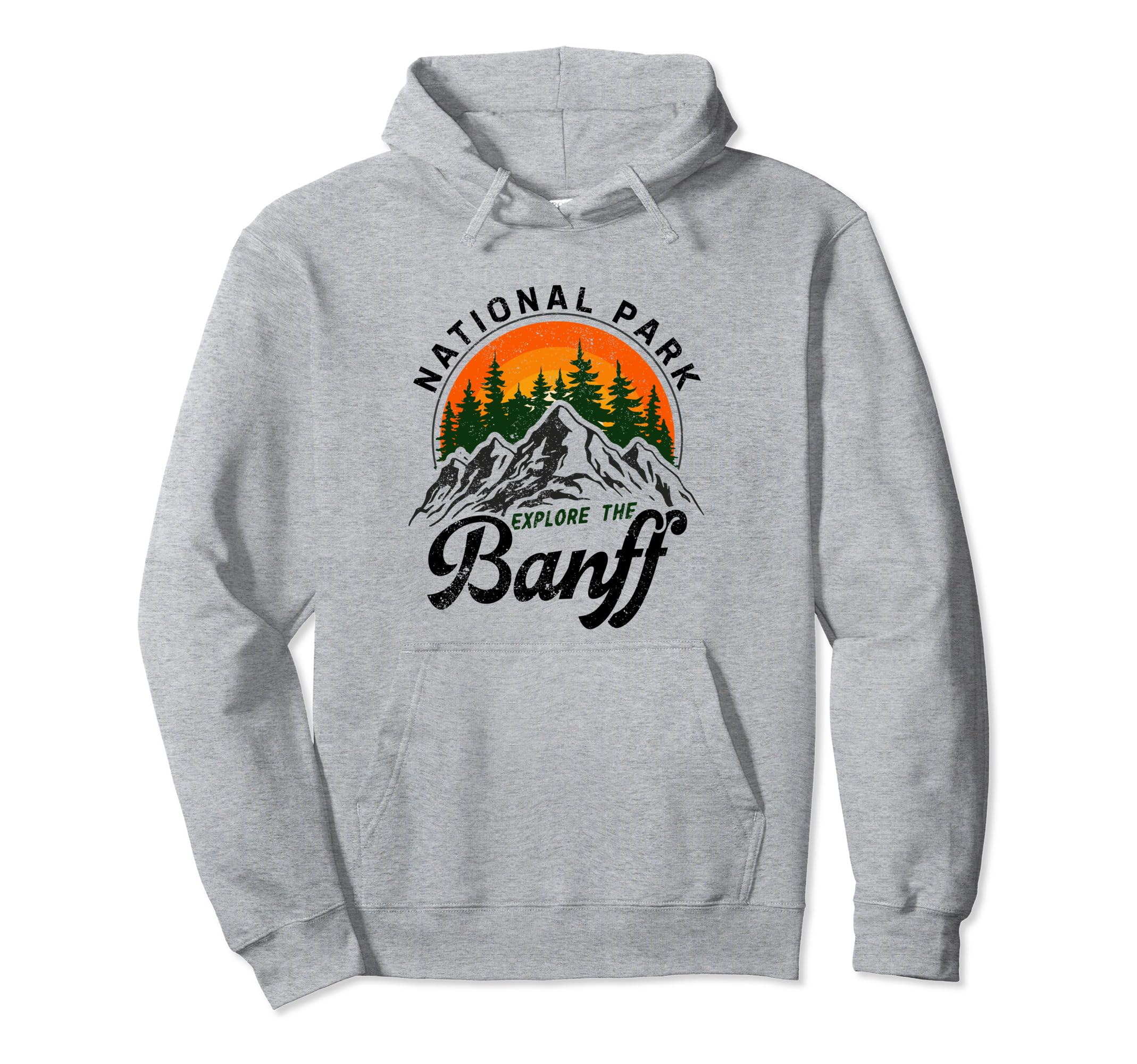 Banff Canadian National Park Souvenir Banff Hoodie - Graphic Print Unisex - T-Shirt, Sweatshirt, Hoodie