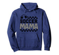 Soccer Mama Checker Checkered Hoodie - Novelty Apparel Men Women - T-Shirt, Sweatshirt, Hoodie