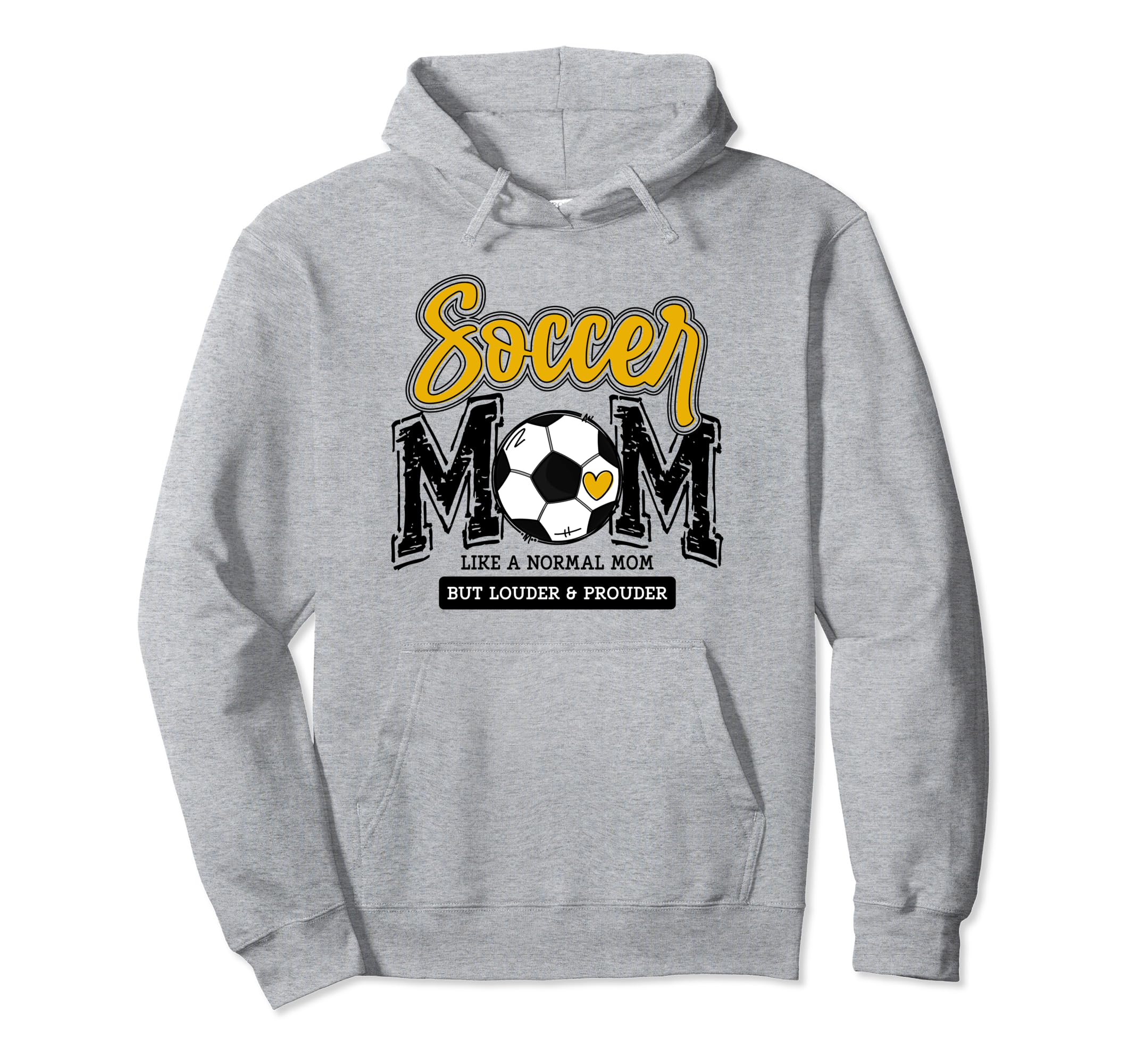Soccer Mom Yellow Soccer Player Calls Hoodie - Novelty Apparel Men Women - T-Shirt, Sweatshirt, Hoodie