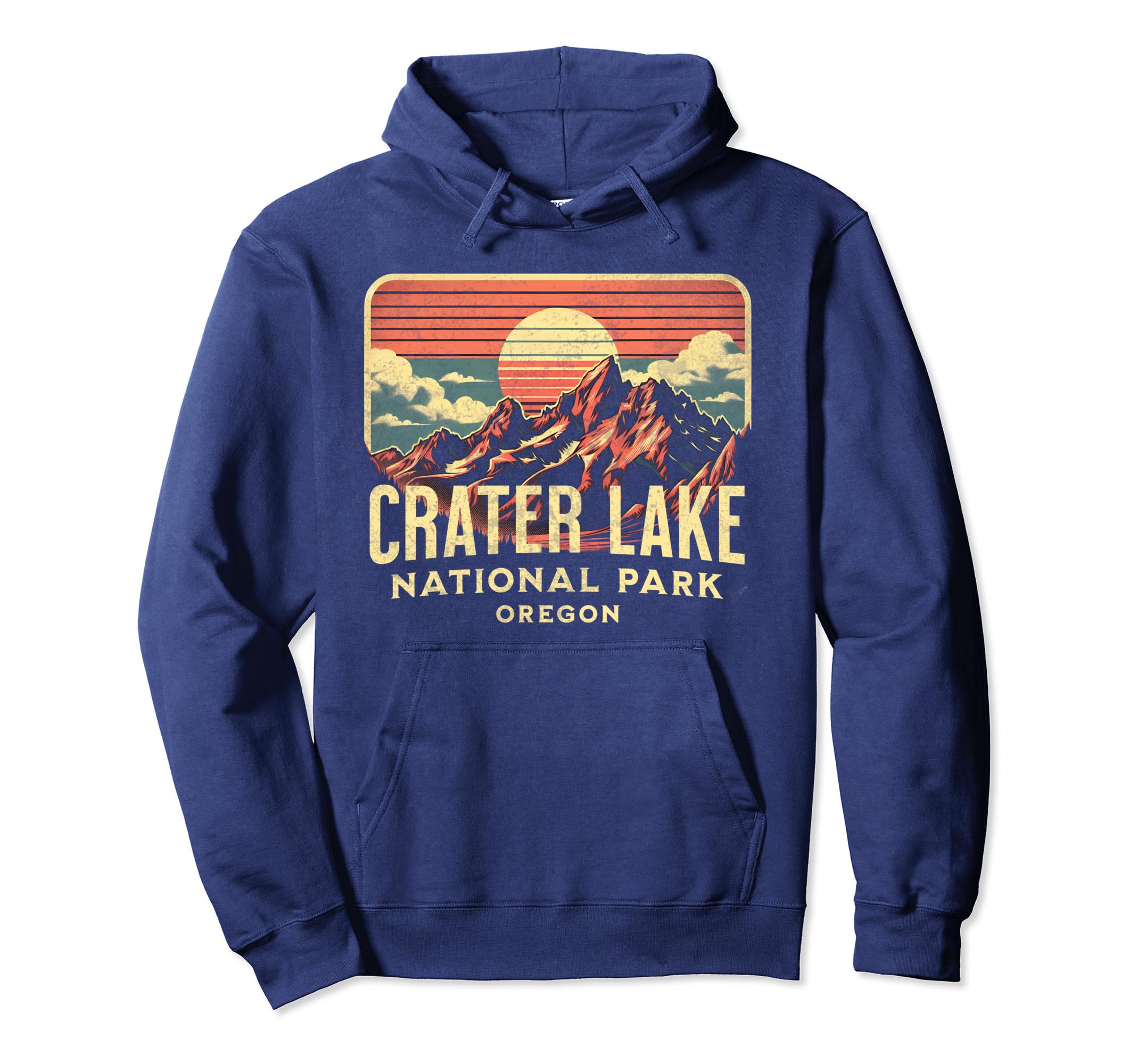 Crater Lake National Park Oregon Sweatshirt - Aesthetic Graphic for Adults - T-Shirt, Sweatshirt, Hoodie