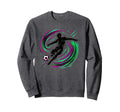Powerful Soccer Kick Male Sweatshirt - Casual Everyday Wear Men Women - T-Shirt, Sweatshirt, Hoodie