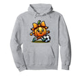 Halloween Soccer Coquette Bow Pumpkin Hoodie - Graphic Print for Adults - T-Shirt, Sweatshirt, Hoodie
