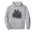 Bear Outdoors Hiking Hoodie - Casual Everyday Wear Men Women - T-Shirt, Sweatshirt, Hoodie