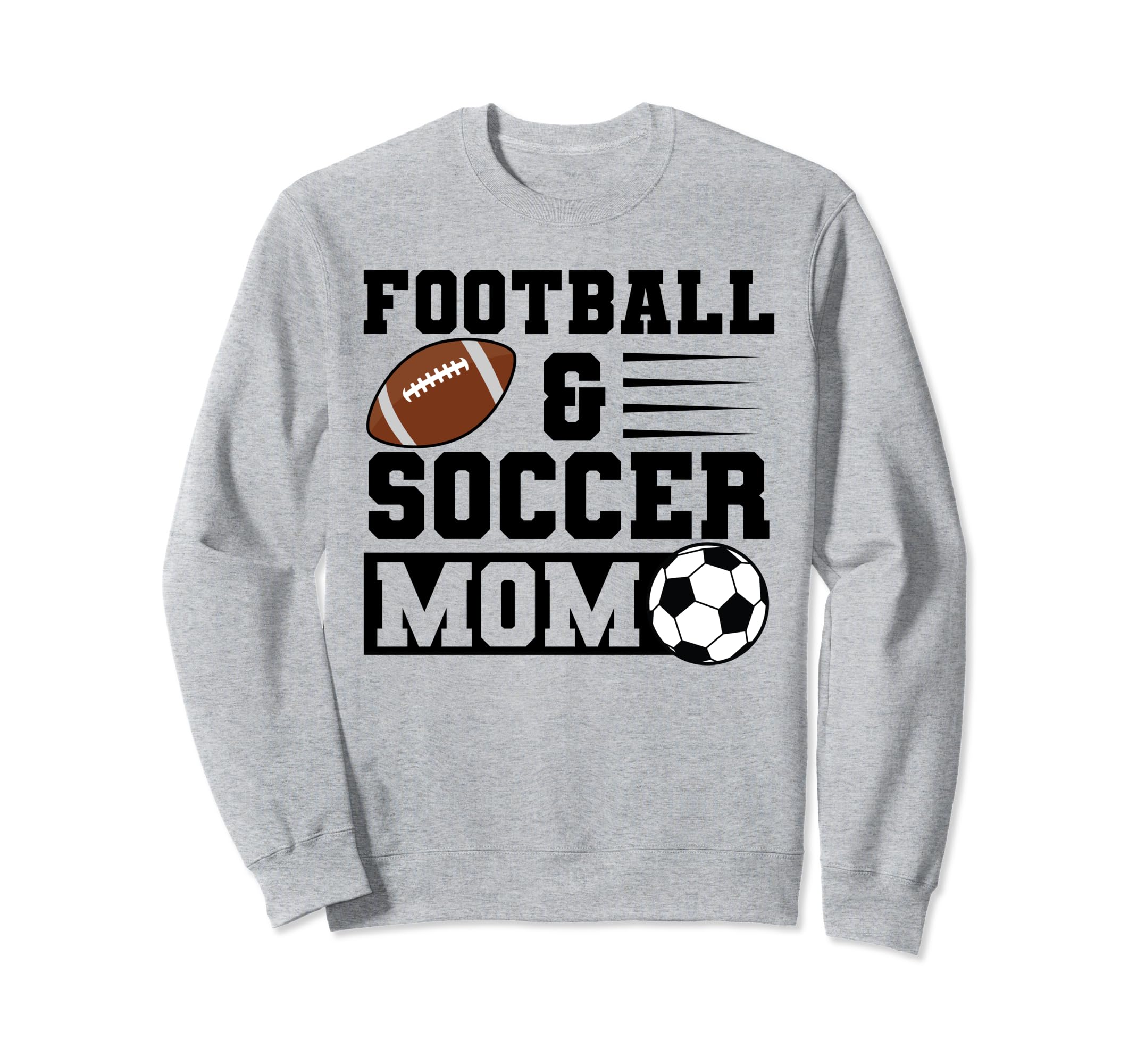 Football Soccer Mom Soccer Player Sweatshirt - Custom Art Print for Adults - T-Shirt, Sweatshirt, Hoodie