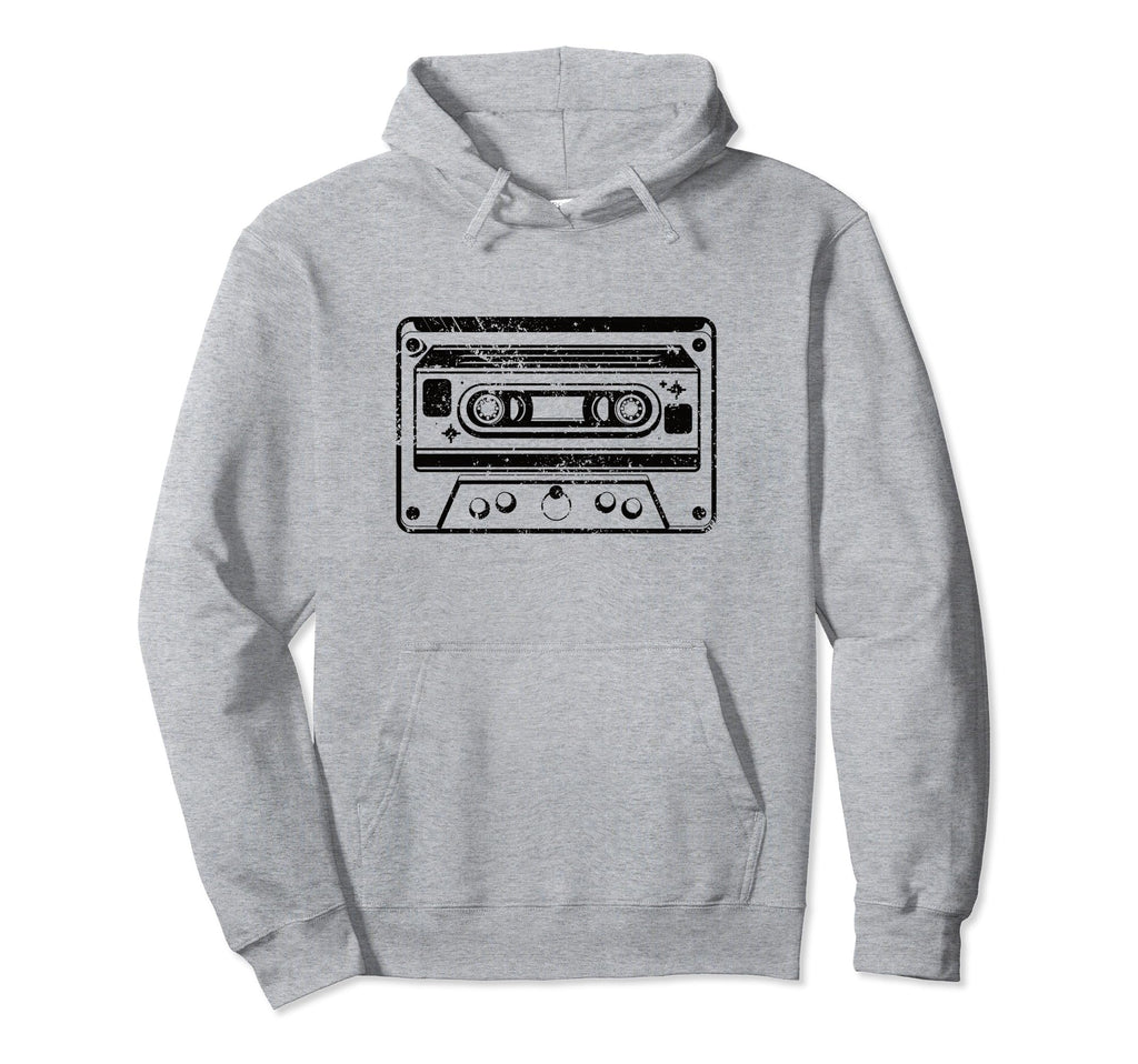 80S Mixtape Hip Hop Music Cassette Tape Hoodie - Custom Art Print Unisex - T-Shirt, Sweatshirt, Hoodie