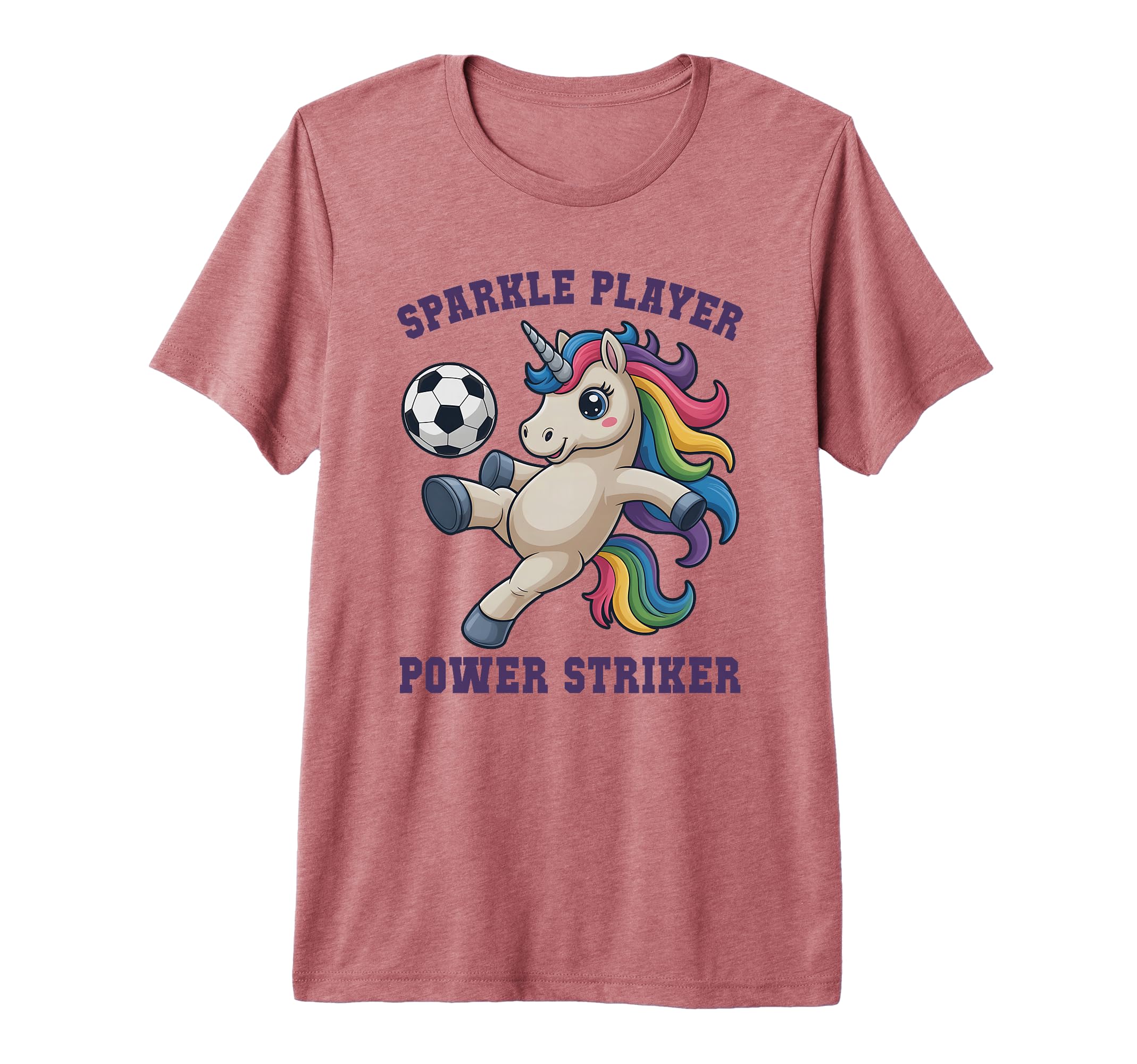 Kawaii Soccer Sparkle Player T-Shirt - Casual Everyday Wear for Adults - T-Shirt, Sweatshirt, Hoodie