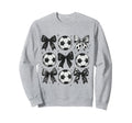 Soccer Coquette Bow Funny Soccer Sweatshirt - Novelty Apparel for Adults - T-Shirt, Sweatshirt, Hoodie