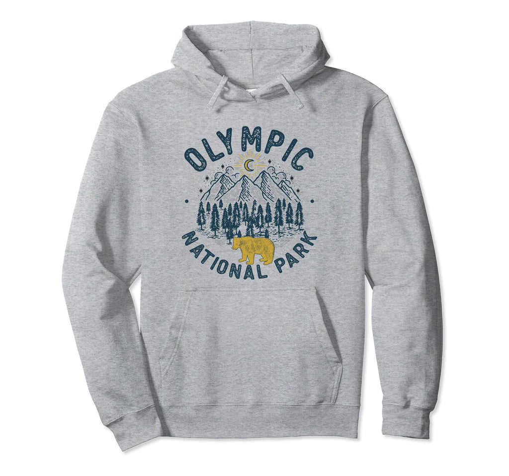 Olympic National Park Mountain Hoodie - Unique Graphic Men Women - T-Shirt, Sweatshirt, Hoodie