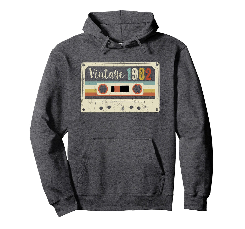 Best 1982 Birthday 1982 Cassette Tape Hoodie - Graphic Print Men Women - T-Shirt, Sweatshirt, Hoodie