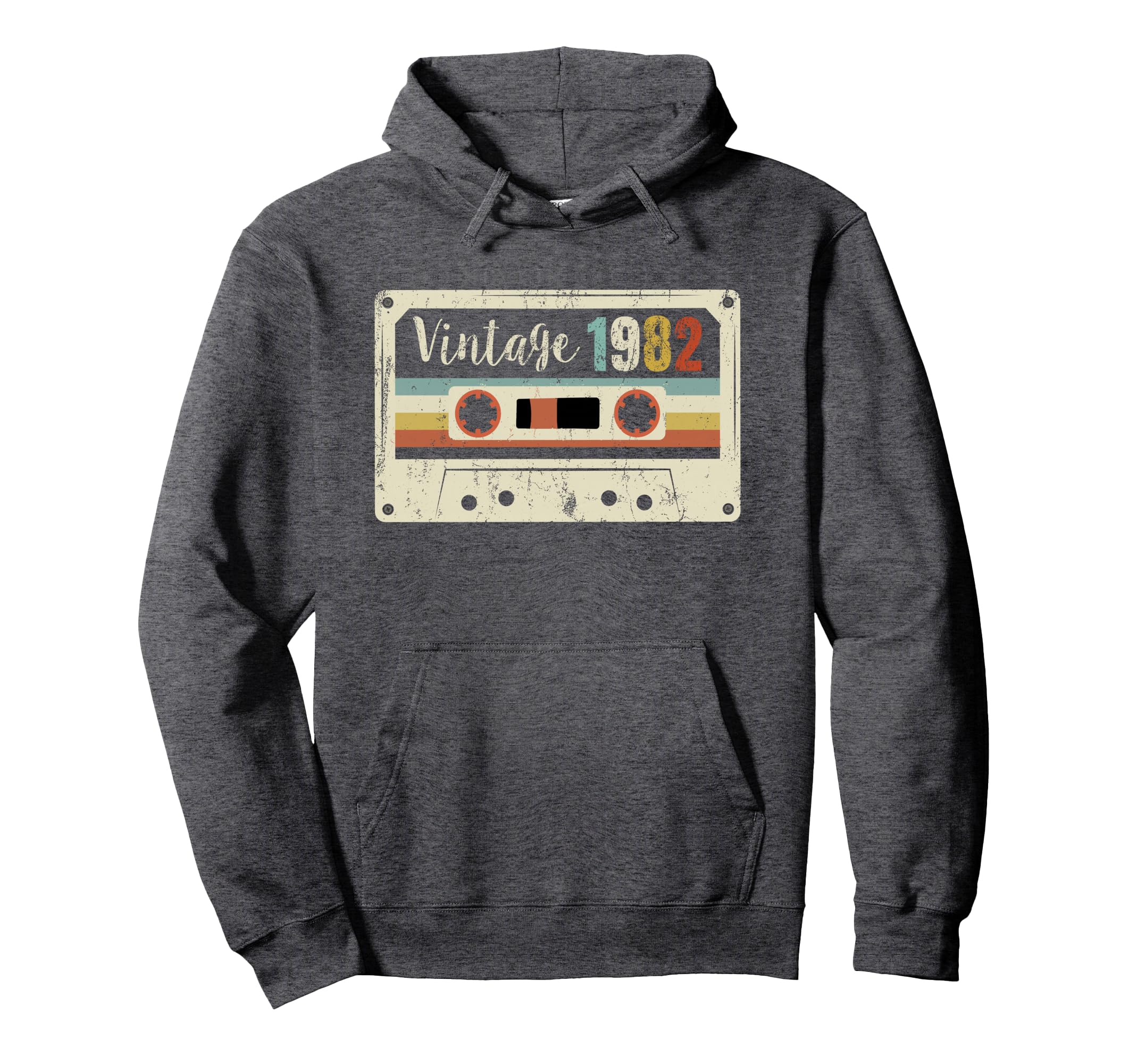Best 1982 Birthday 1982 Cassette Tape Hoodie - Graphic Print Men Women - T-Shirt, Sweatshirt, Hoodie