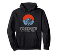 Yosemite National Park Eighties Badge Hoodie - Trendy Graphic Men Women - T-Shirt, Sweatshirt, Hoodie