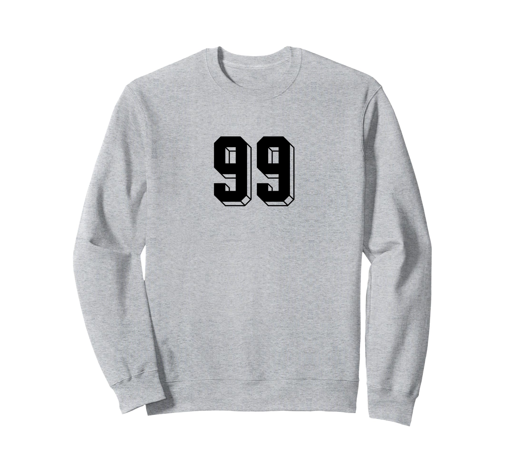 Number 99 80S 90S Soccer Team Jersey Sweatshirt - Custom Art Print Unisex - T-Shirt, Sweatshirt, Hoodie