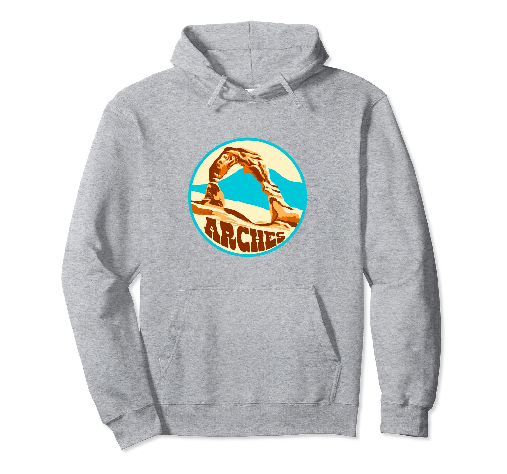 Arches National Park Delicate Arch Hoodie - Unique Graphic for Adults - T-Shirt, Sweatshirt, Hoodie