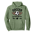 Soccer Grandma Womens Soccer Day Hoodie - Aesthetic Graphic Men Women - T-Shirt, Sweatshirt, Hoodie