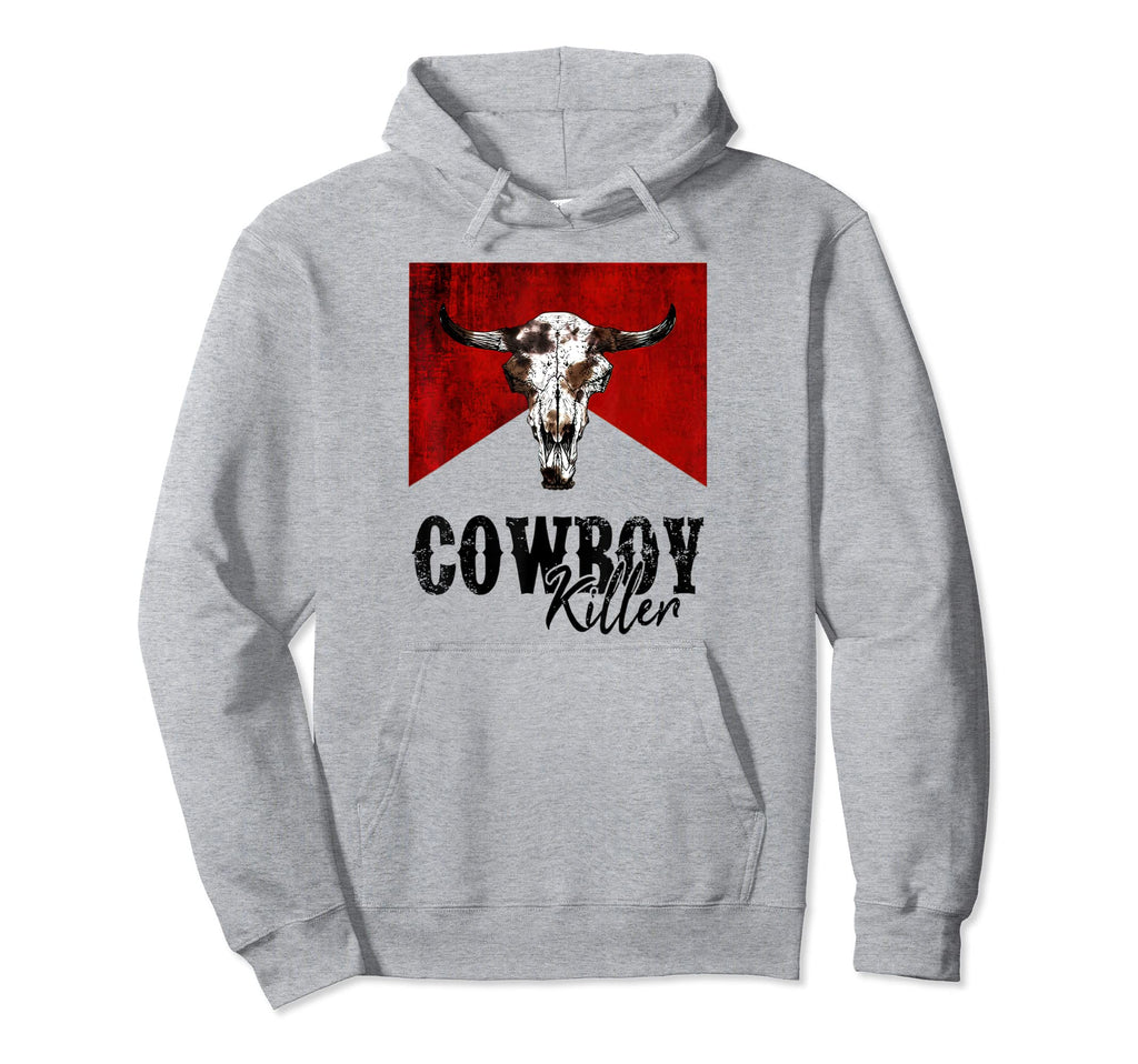 Funny Western Cowgirl Cowboy Hoodie - Casual Everyday Wear Men Women - T-Shirt, Sweatshirt, Hoodie