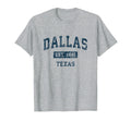 Dallas Texas Tx Sports Navy T-Shirt - Trendy Graphic Men Women - T-Shirt, Sweatshirt, Hoodie