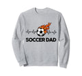 Heartbeat Soccer Dad Exercise Sweatshirt - Streetwear Style for Adults - T-Shirt, Sweatshirt, Hoodie