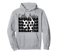 Soccer Sister Coquette Little Sister Hoodie - Trendy Graphic for Adults - T-Shirt, Sweatshirt, Hoodie