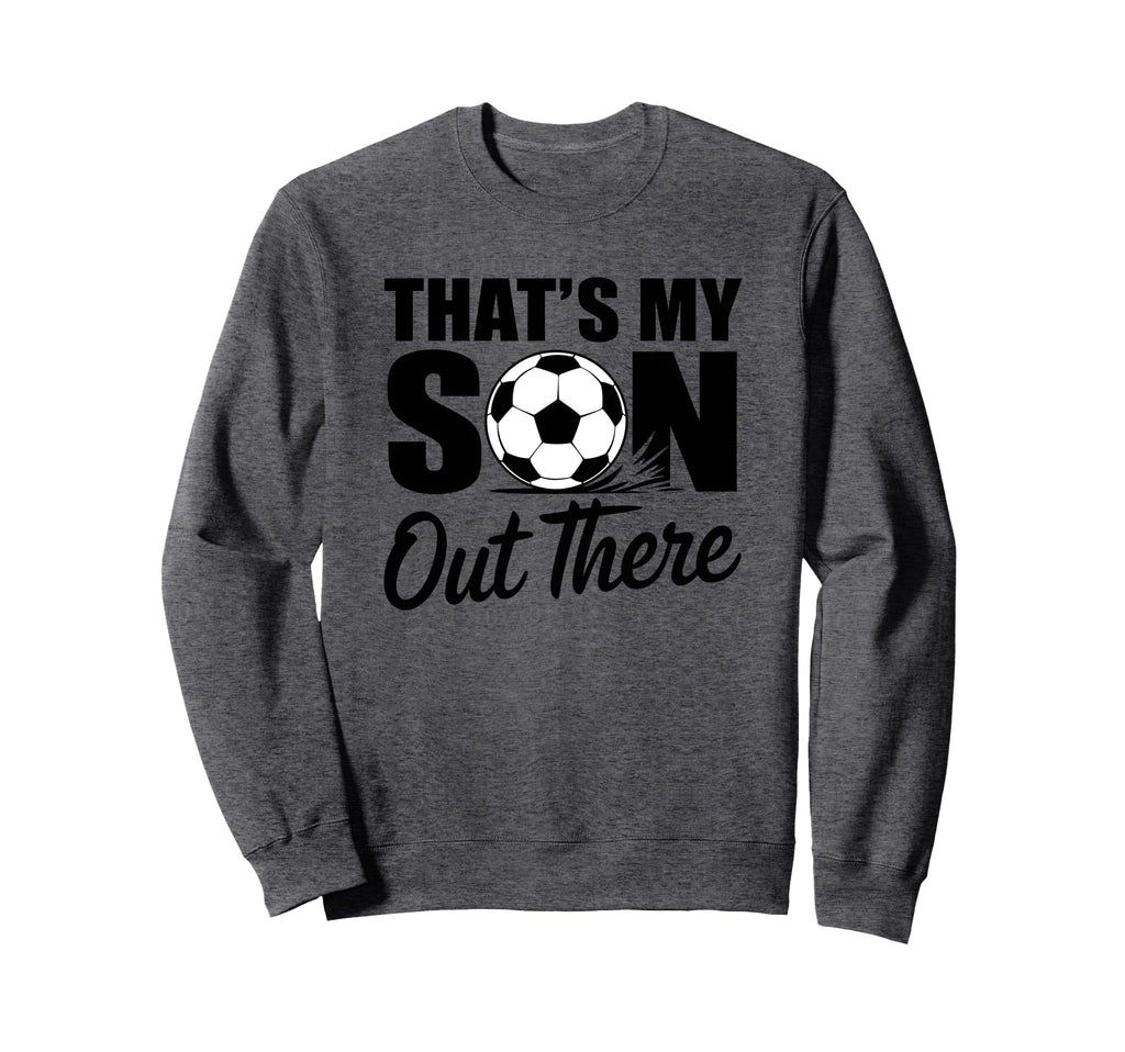 Soccer Mom Dad Proud Parent Game Day Sweatshirt - Graphic Print for Adults - T-Shirt, Sweatshirt, Hoodie