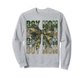 Mom Camo Coquette Bow Camouflage Sweatshirt - Aesthetic Graphic Men Women - T-Shirt, Sweatshirt, Hoodie