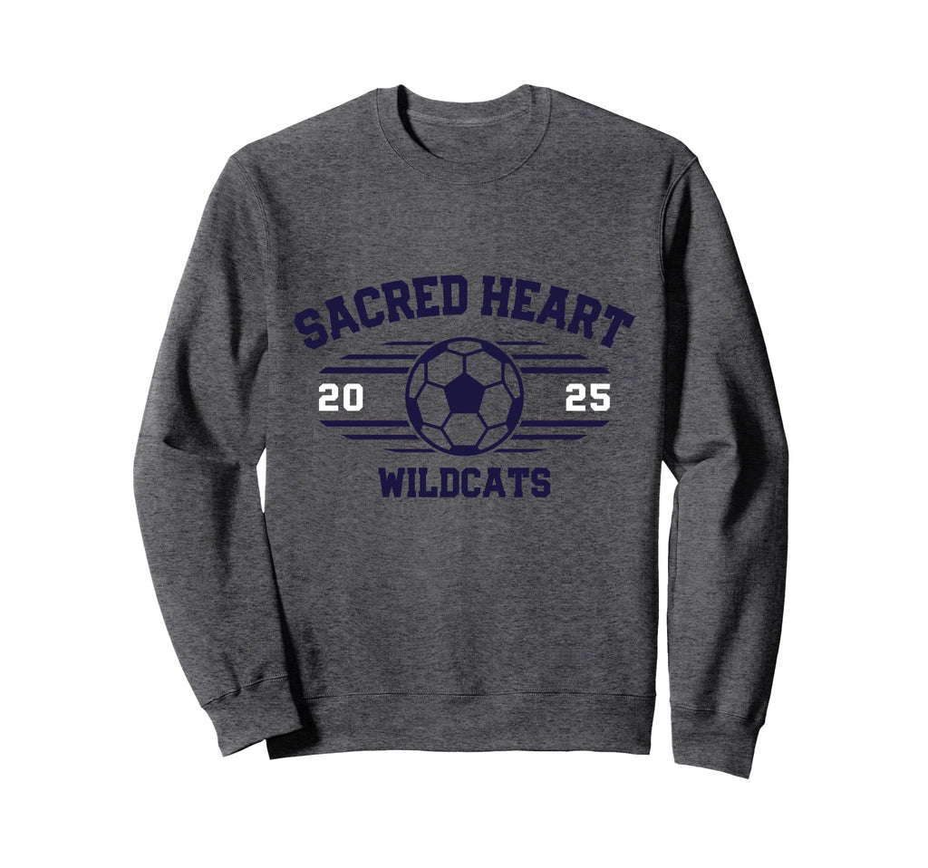 Sacred Heart Wildcats Soccer Ball 2025 Sweatshirt - Unique Graphic Unisex - T-Shirt, Sweatshirt, Hoodie