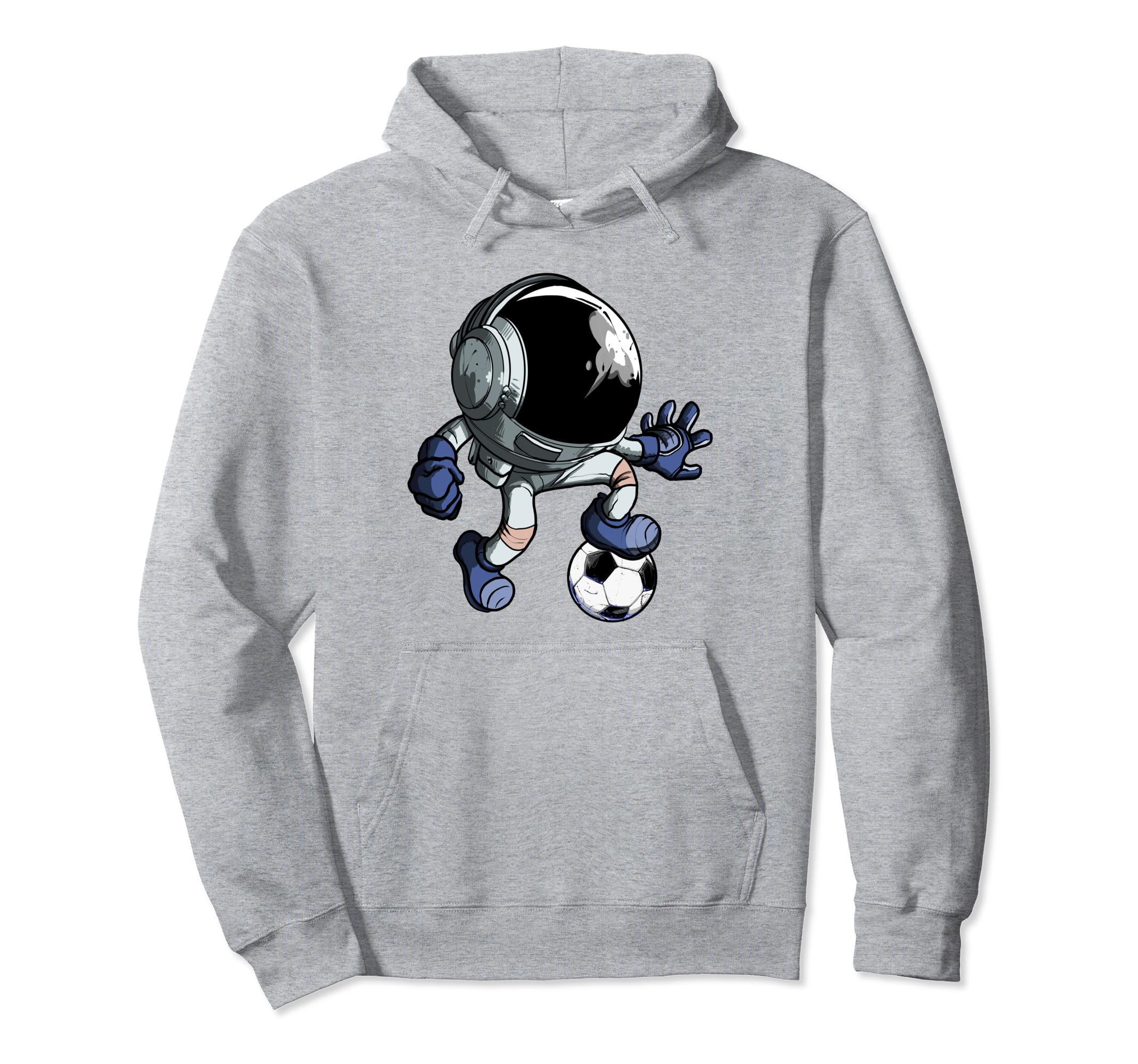 Astronaut Soccer Player Goalie Goalkeeper Hoodie - Graphic Print Men Women - T-Shirt, Sweatshirt, Hoodie