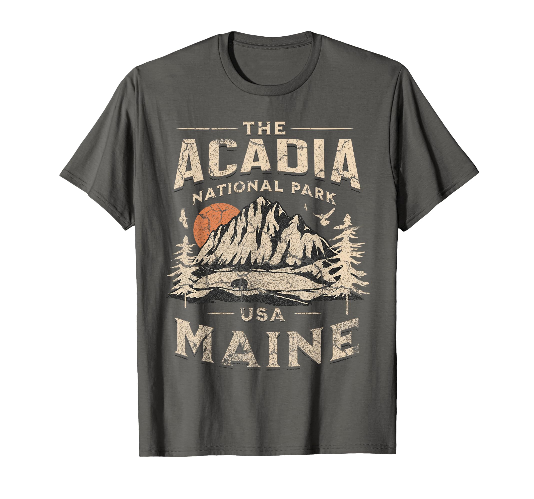 Acadia National Park Maine Usa Sweatshirt - Trendy Graphic Men Women - T-Shirt, Sweatshirt, Hoodie