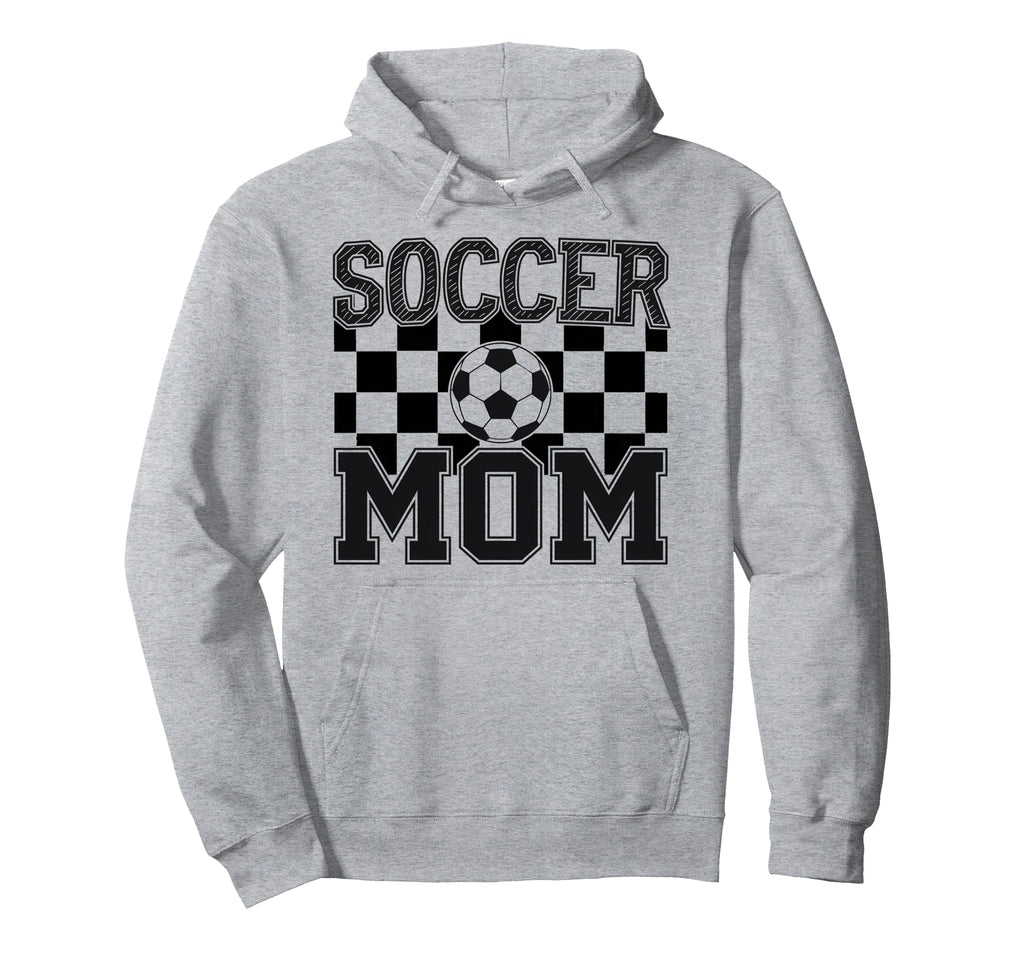 Groovy Soccer Mom Mother Soccer Mom Hoodie - Casual Everyday Wear Unisex - T-Shirt, Sweatshirt, Hoodie