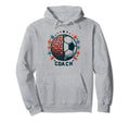 Soccer Coach Training Coaching Hoodie - Minimalist Print for Adults - T-Shirt, Sweatshirt, Hoodie