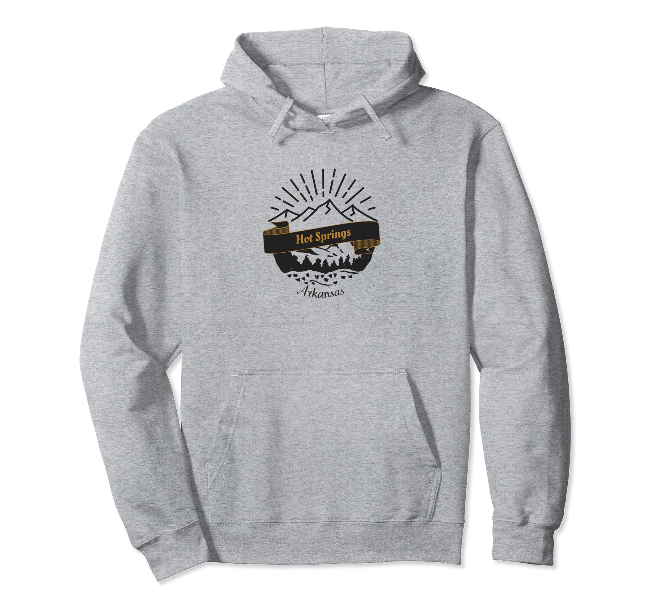 Hot Springs National Park Vacation Hoodie - Casual Everyday Wear Unisex - T-Shirt, Sweatshirt, Hoodie