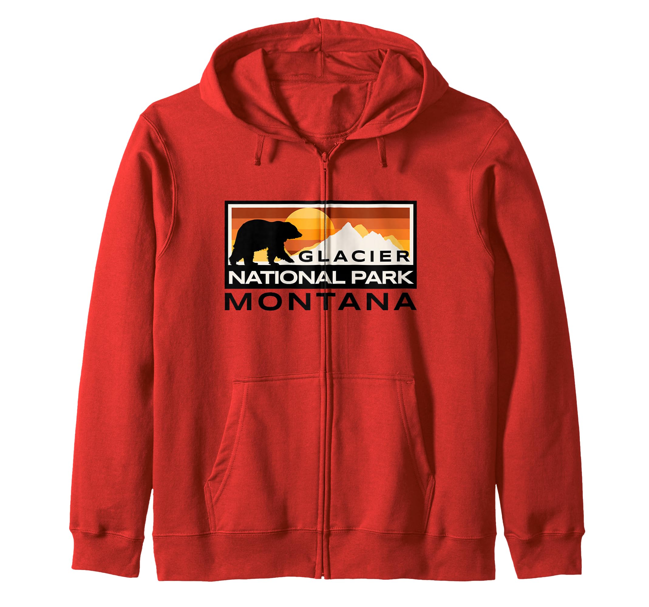 Glacier National Park Montana Usa Sweatshirt - Trendy Graphic Men Women - T-Shirt, Sweatshirt, Hoodie