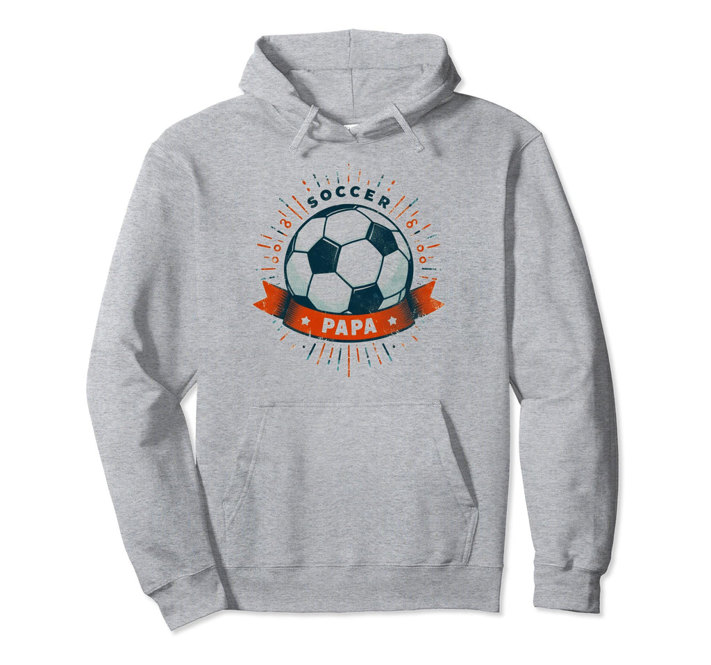 Soccer Papa Family Matching Dad Fathers Hoodie - Trendy Graphic Men Women - T-Shirt, Sweatshirt, Hoodie