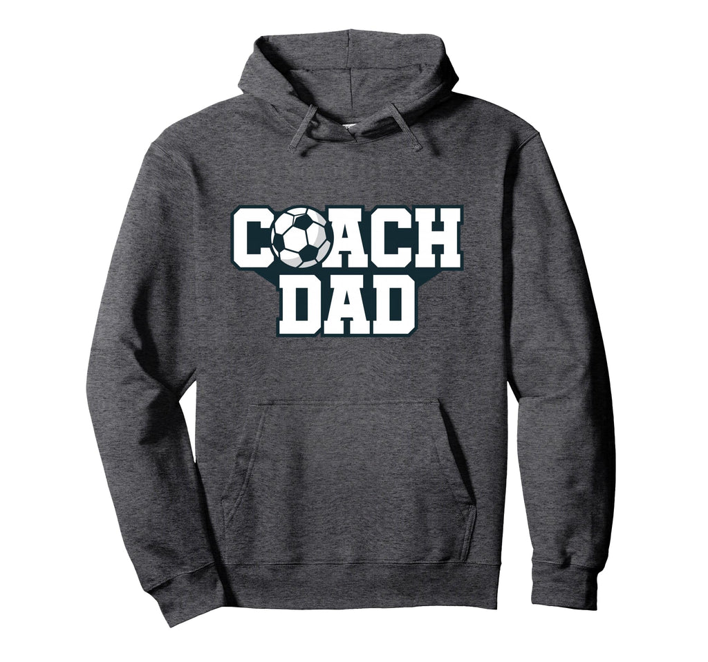 Soccer Coach Dad Gift Hoodie - Graphic Print for Adults - T-Shirt, Sweatshirt, Hoodie