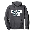 Soccer Coach Dad Gift Hoodie - Graphic Print for Adults - T-Shirt, Sweatshirt, Hoodie