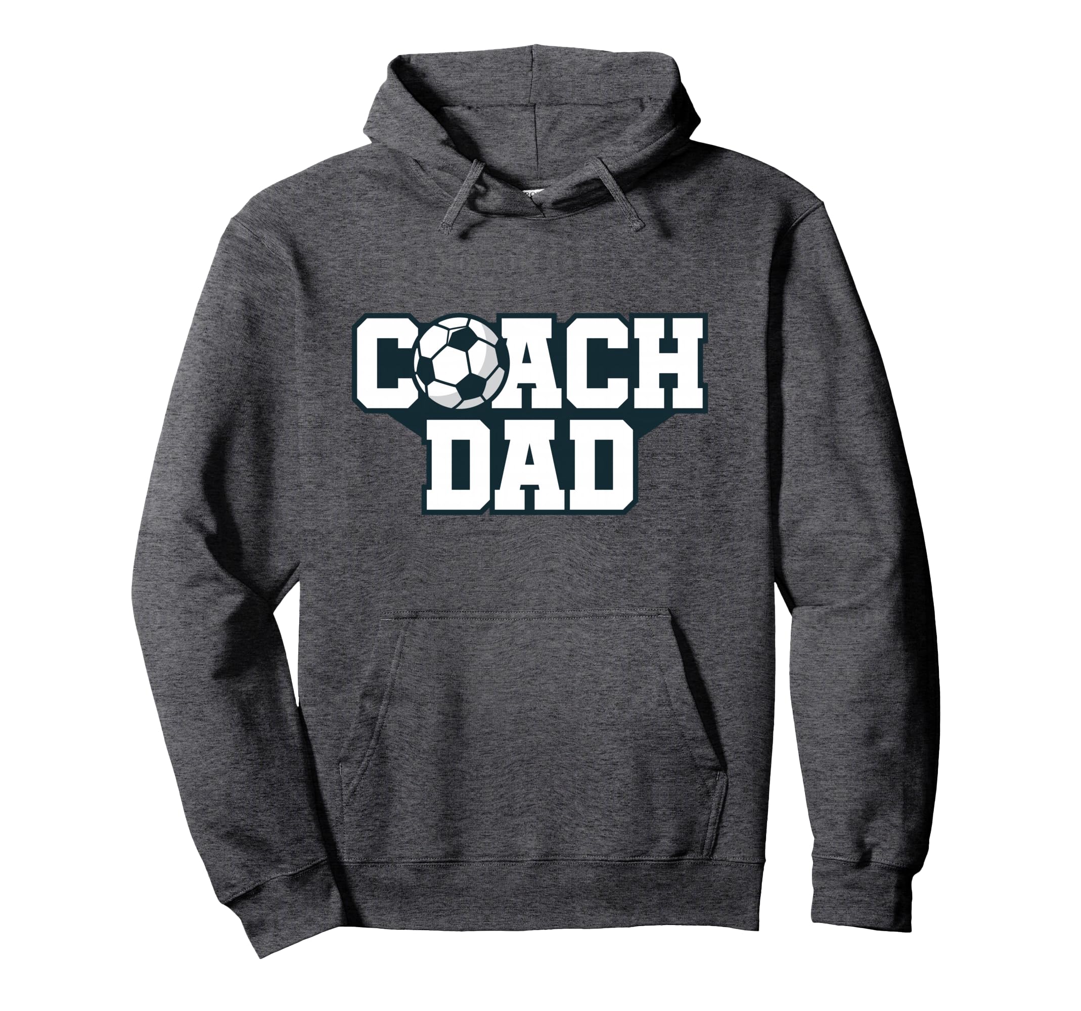 Soccer Coach Dad Gift Hoodie - Casual Everyday Wear for Adults - T-Shirt, Sweatshirt, Hoodie