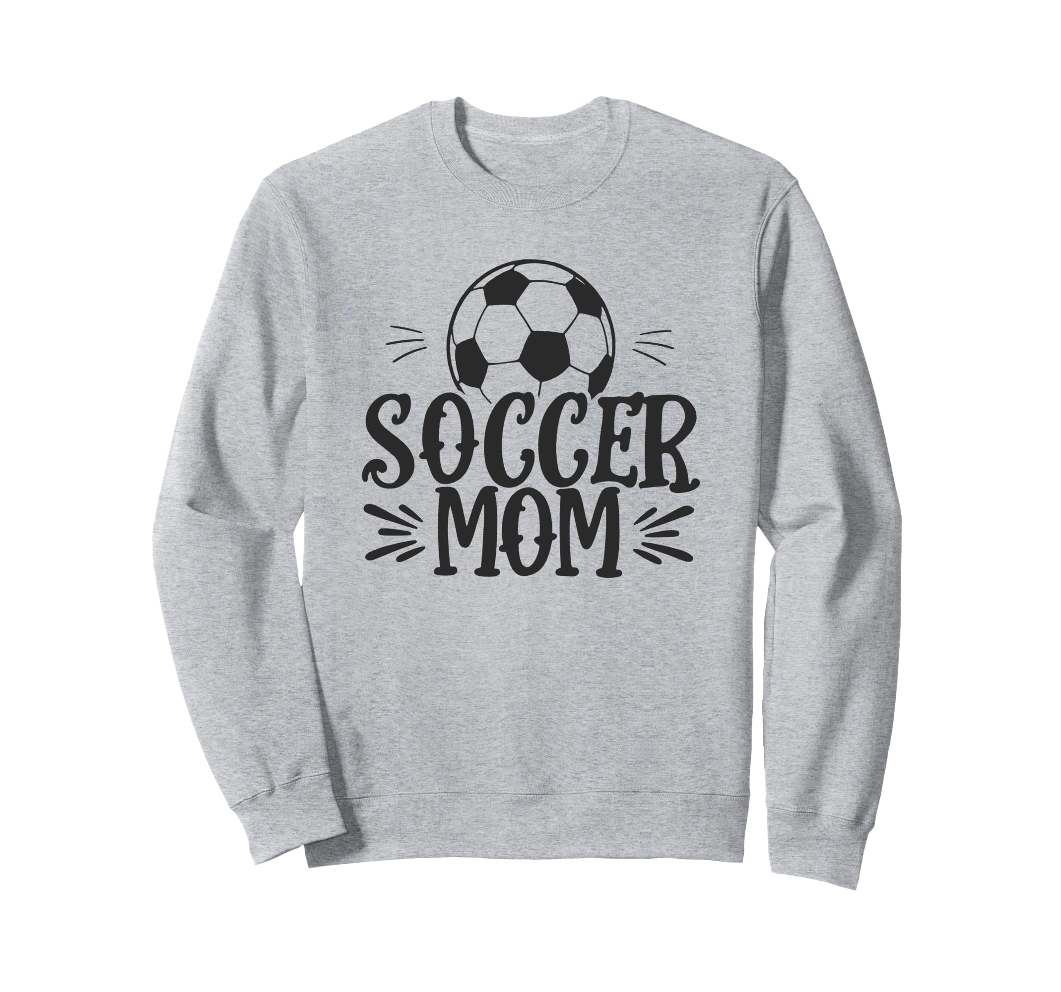 Soccer Mom Squad Gifts Sweatshirt - Graphic Print for Adults - T-Shirt, Sweatshirt, Hoodie