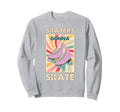 70S 80S Roller Skating Funny Sweatshirt - Fun Novelty Design for Adults - T-Shirt, Sweatshirt, Hoodie