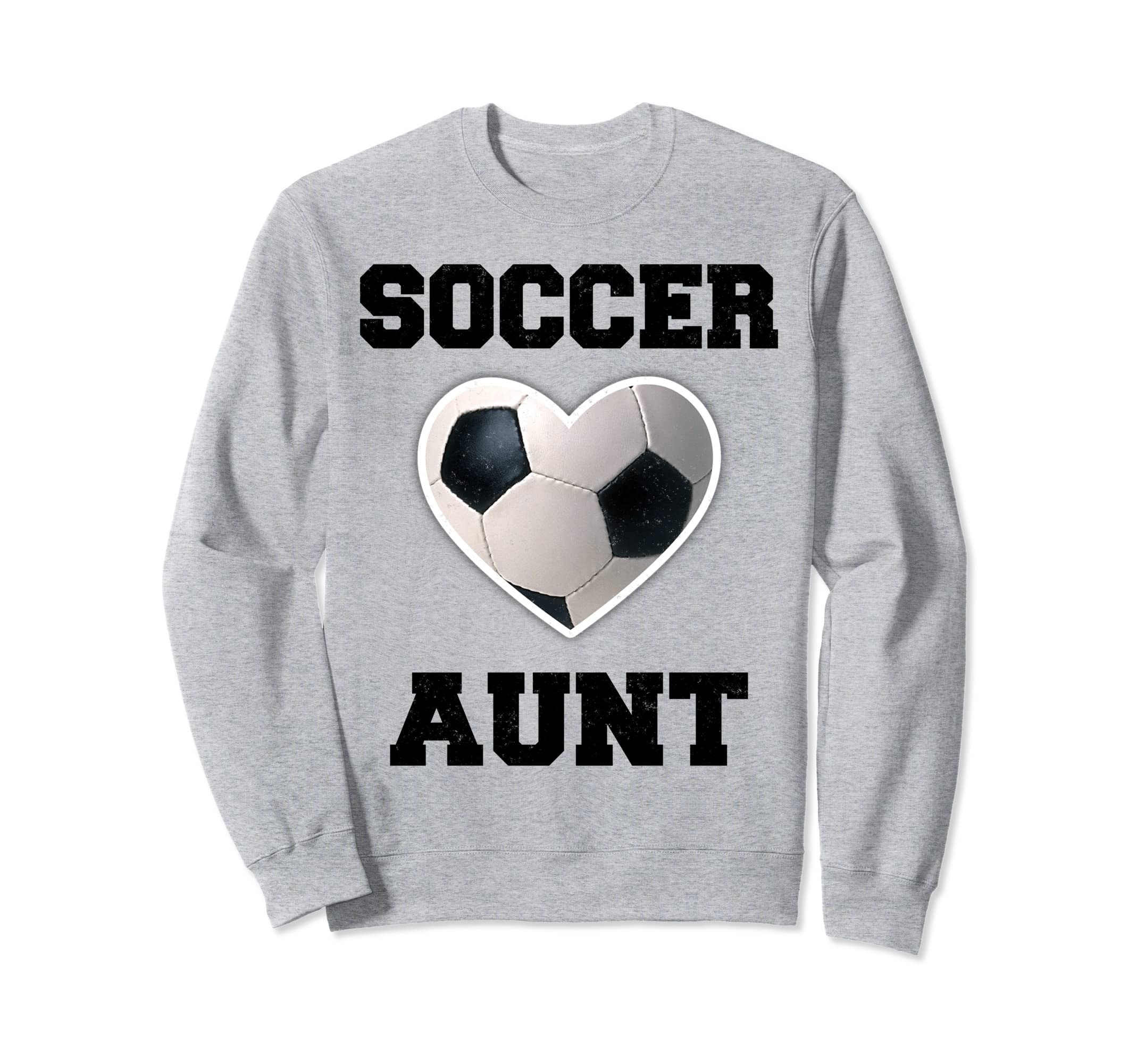 Soccer Aunt Family Matching Sport Sweatshirt - Casual Everyday Wear Unisex - T-Shirt, Sweatshirt, Hoodie
