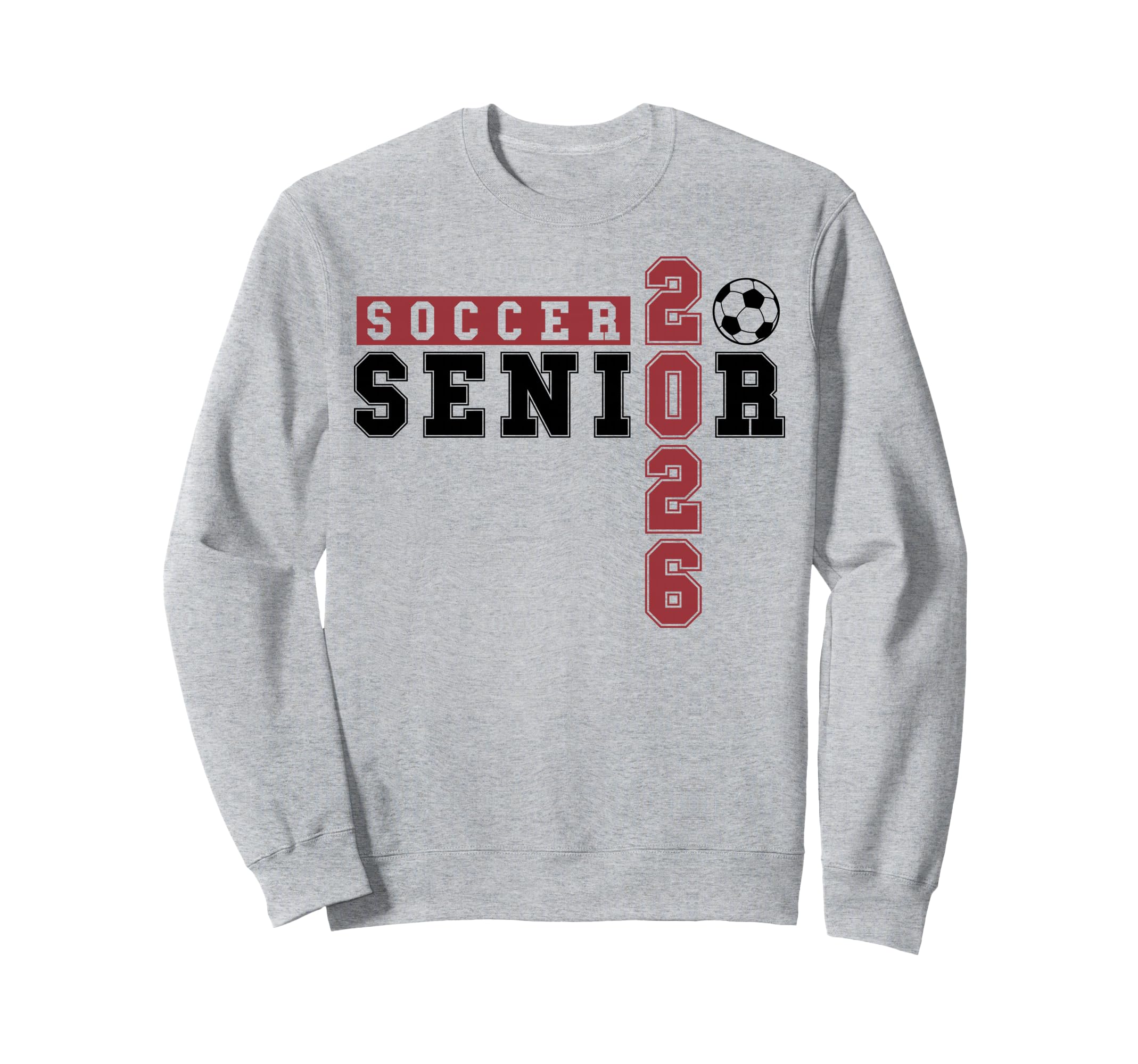 Soccer Senior Night Soccer Senior 2026 Sweatshirt - Graphic Print Unisex - T-Shirt, Sweatshirt, Hoodie