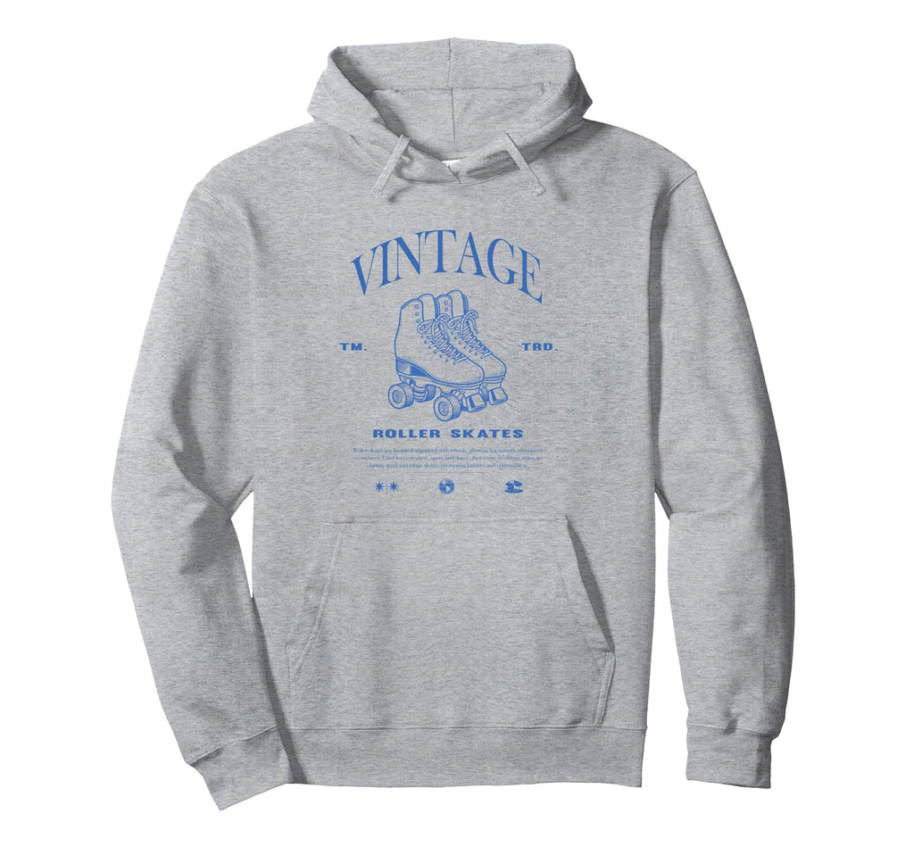 Roller Skates Hoodie - Aesthetic Graphic Unisex - T-Shirt, Sweatshirt, Hoodie