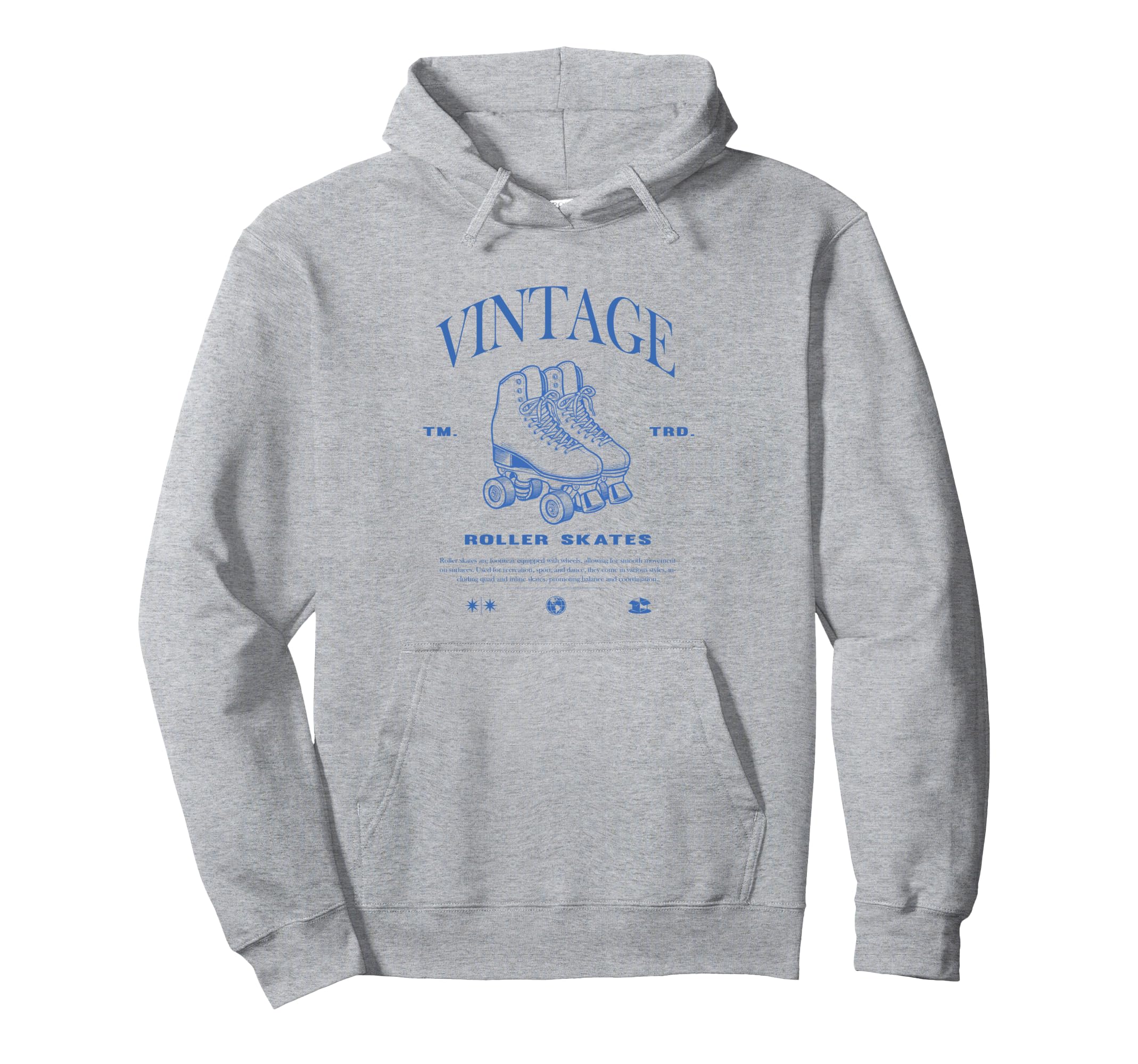 Roller Skates Hoodie - Aesthetic Graphic Unisex - T-Shirt, Sweatshirt, Hoodie